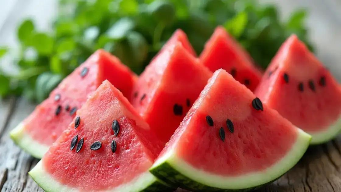 Health Benefits of Watermelon