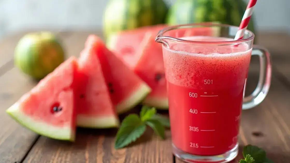 Health Benefits of Watermelon