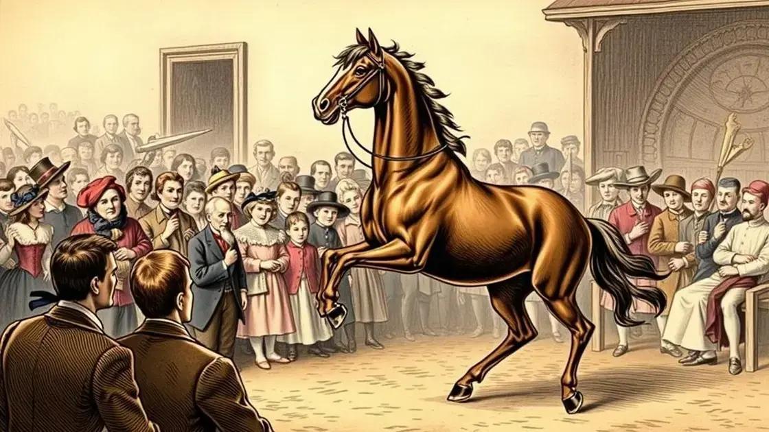Historical Background of the Horse Trick