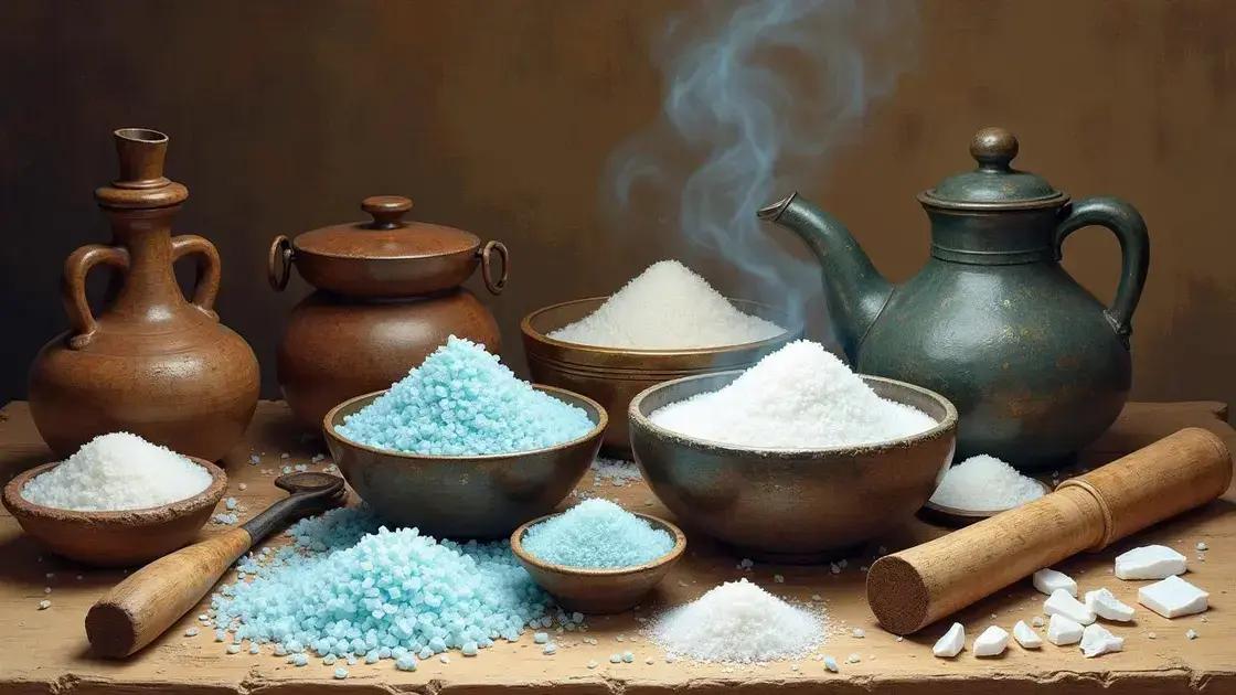 Historical context of the Blue Salt Trick