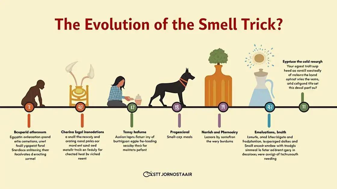 Historical Origins of the Smell Trick