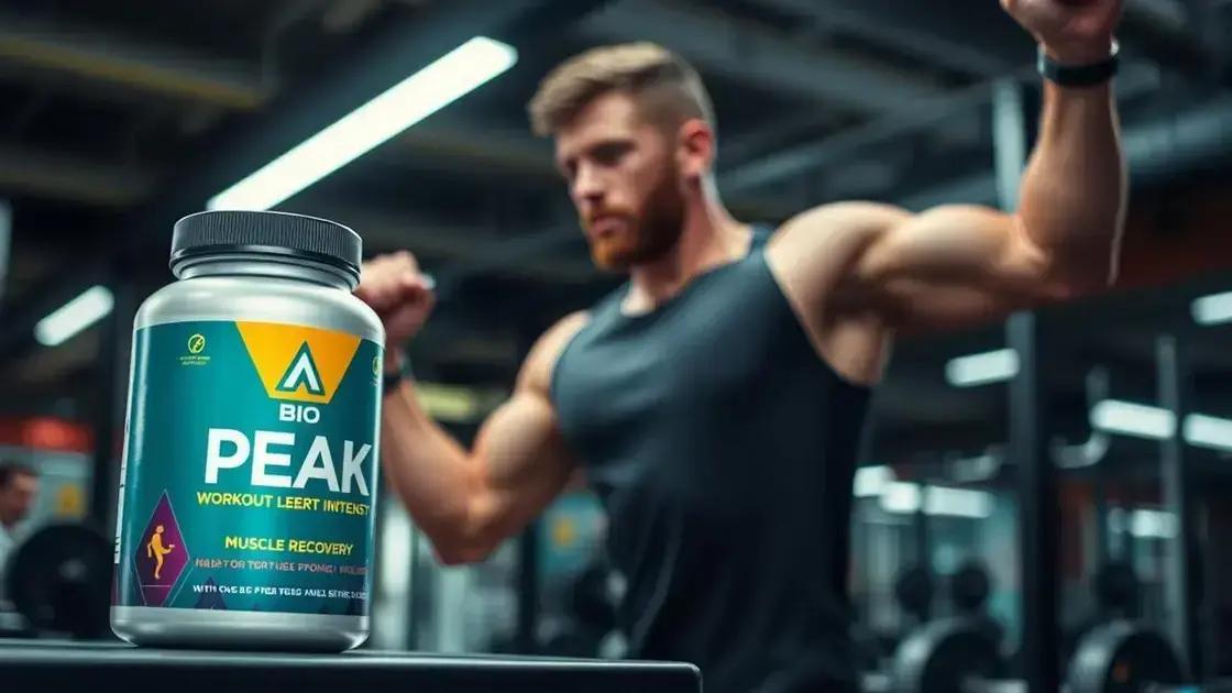 How Bio Peak Can Benefit Your Workout