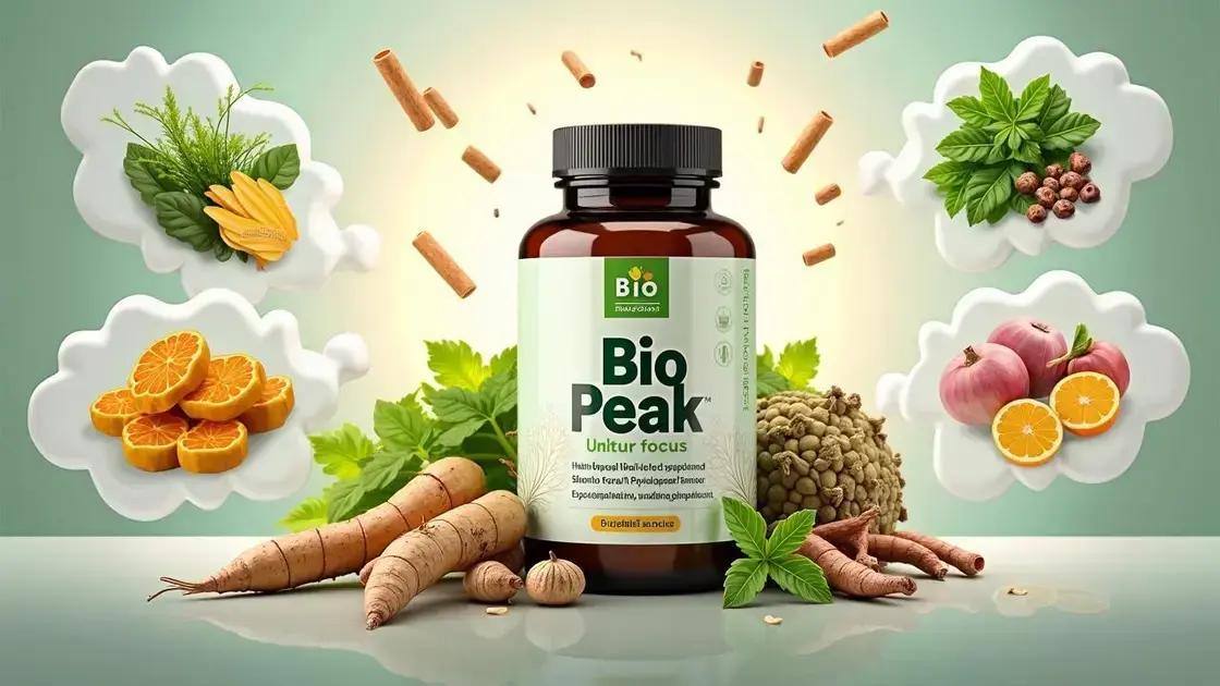 How Bio Peak Claims to Support Men