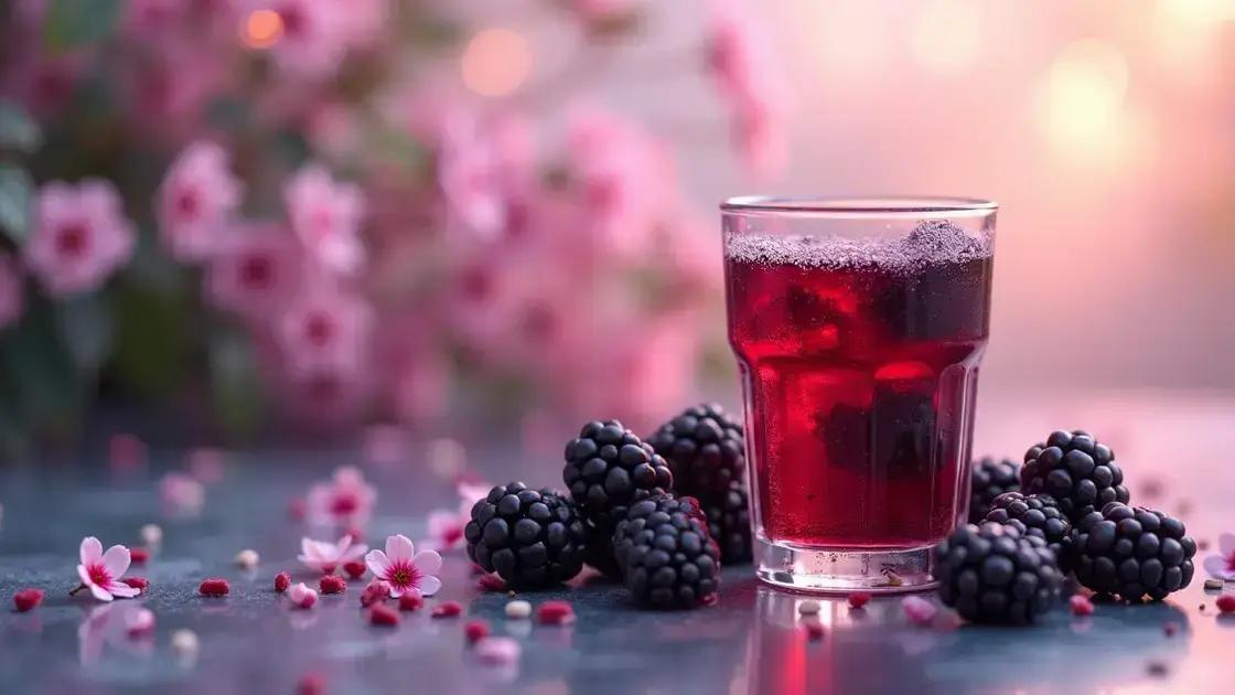 How Blackberry Juice Affects Stress