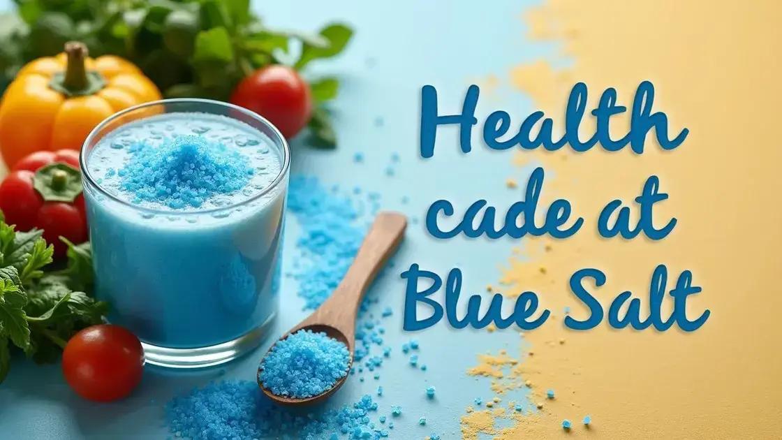 How Blue Salt Can Enhance Energy Levels