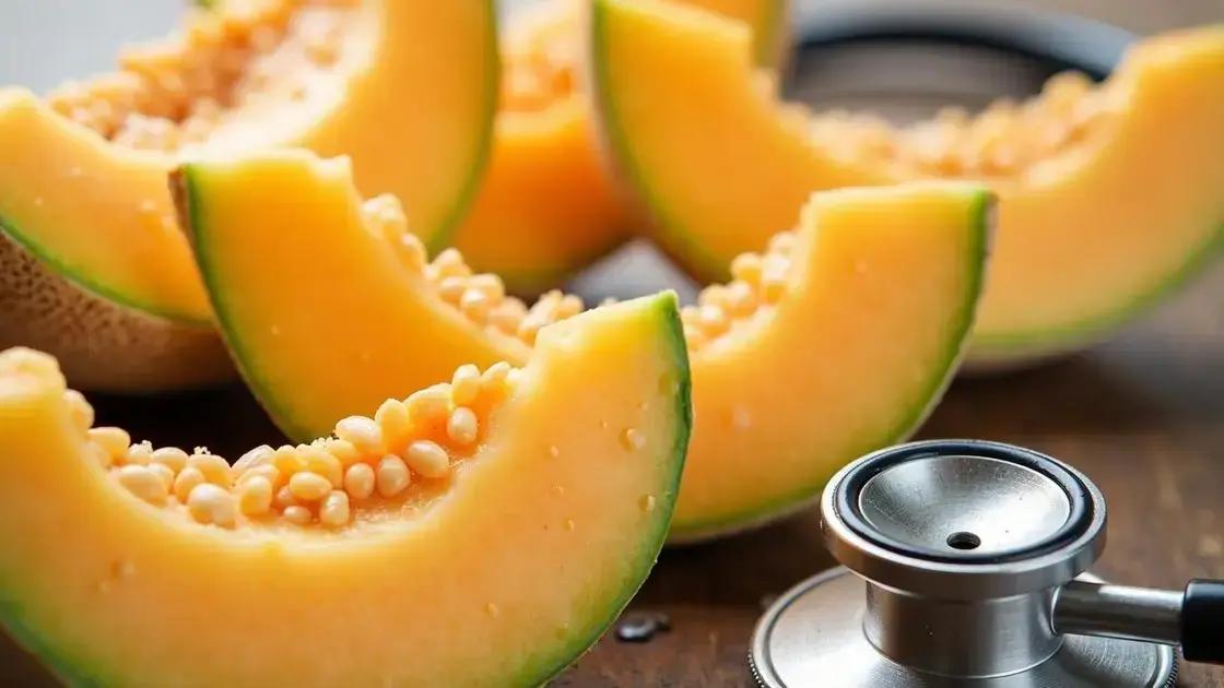 How Cantaloupe Affects Blood Circulation