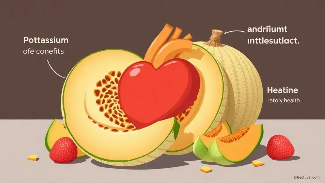 How Cantaloupe Supports Heart Health