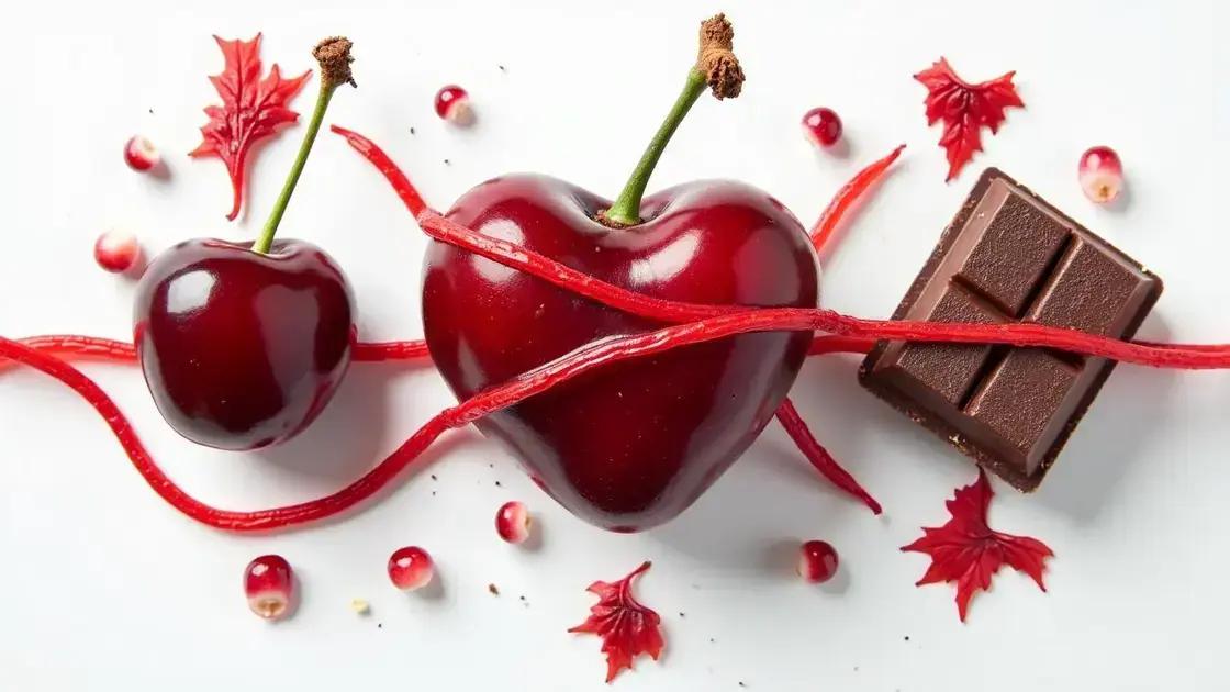 How Cherries and Dark Chocolate Affect ED