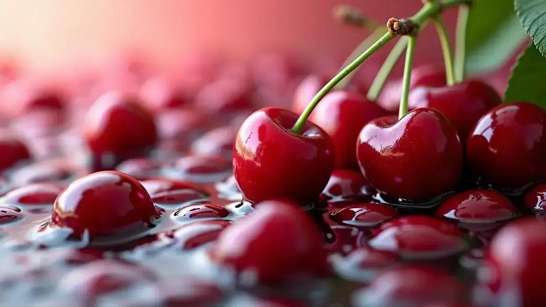 How Cherries Enhance Blood Flow