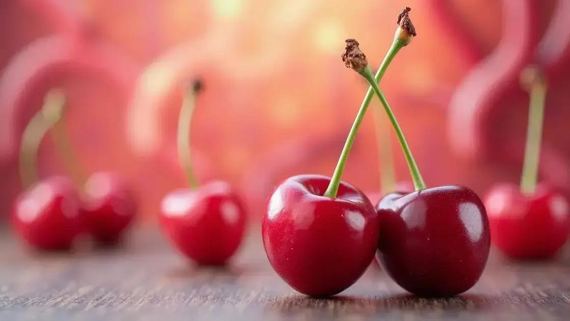 How Cherries Improve Circulation