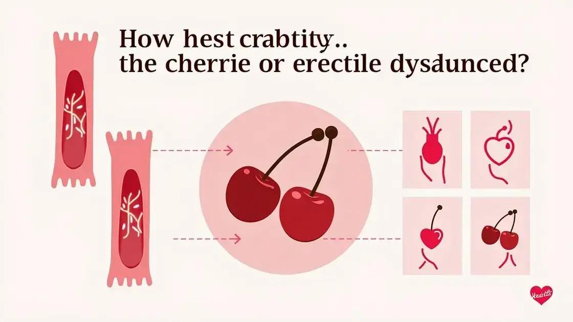 How Cherries Support ED