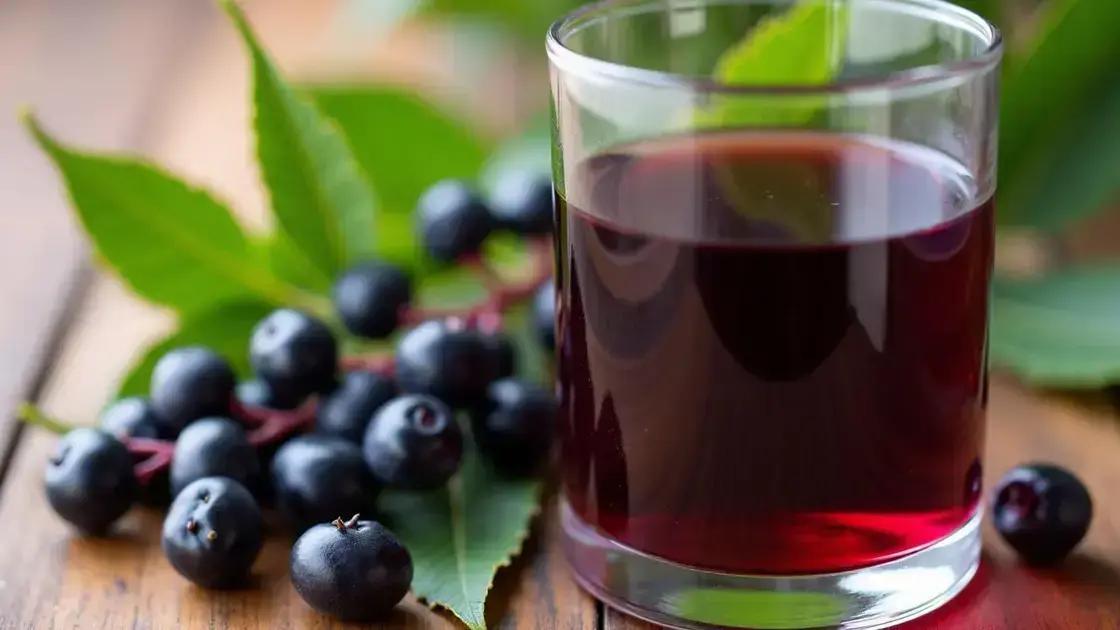 How Elderberry Juice Works