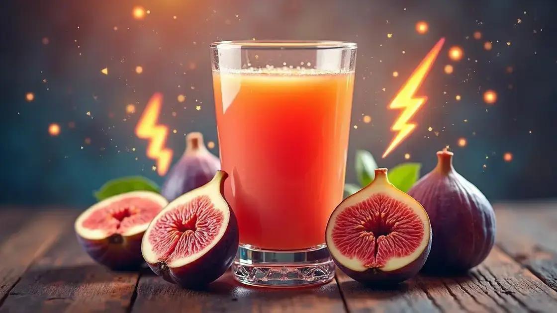How Fig Juice Boosts Energy Levels