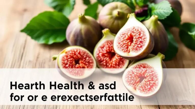 How Figs Support Heart Health and Erectile Function Naturally