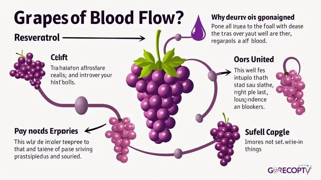 How Grapes Affect Blood Flow