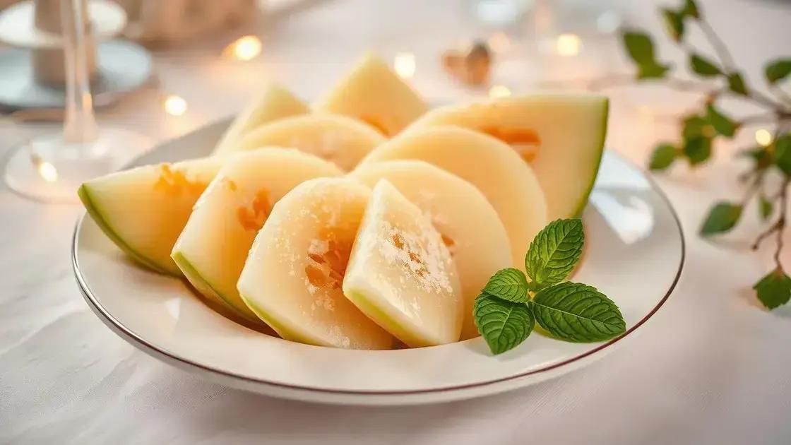 How Honeydew Melon Affects Libido