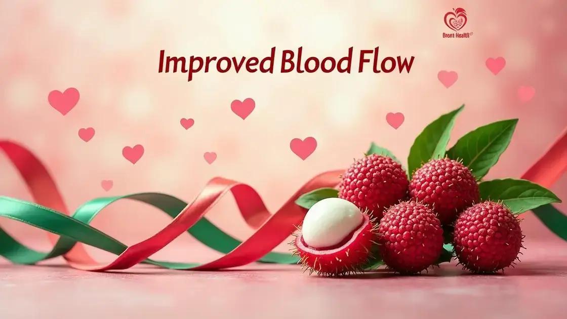 How Lychee Improves Circulation