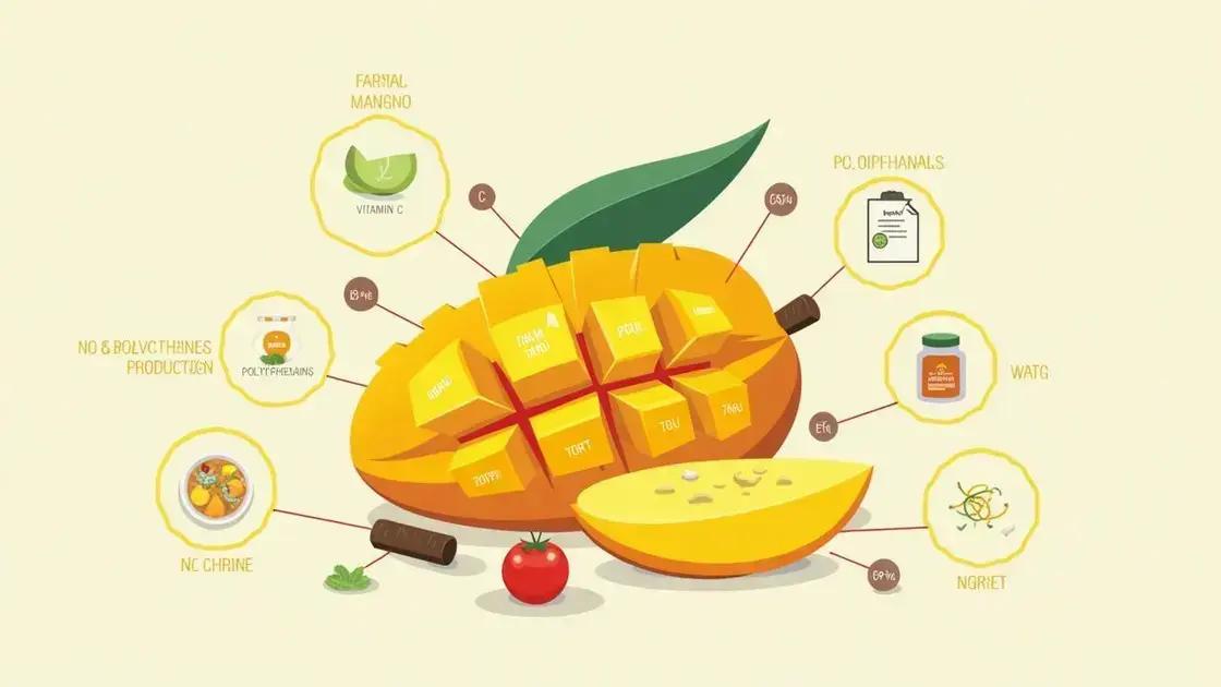 How Mango Enhances Nitric Oxide Production