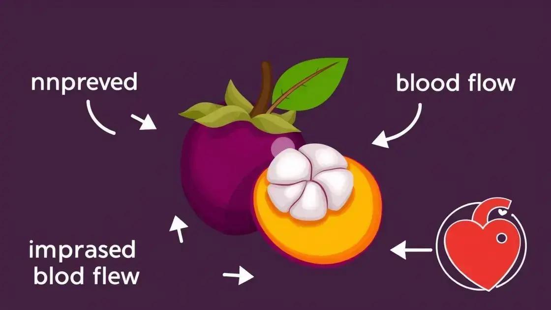 How Mangosteen Enhances Blood Flow