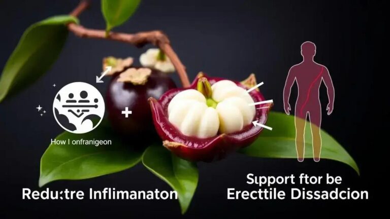 How Mangosteen Reduces Inflammation for Effective ED Support