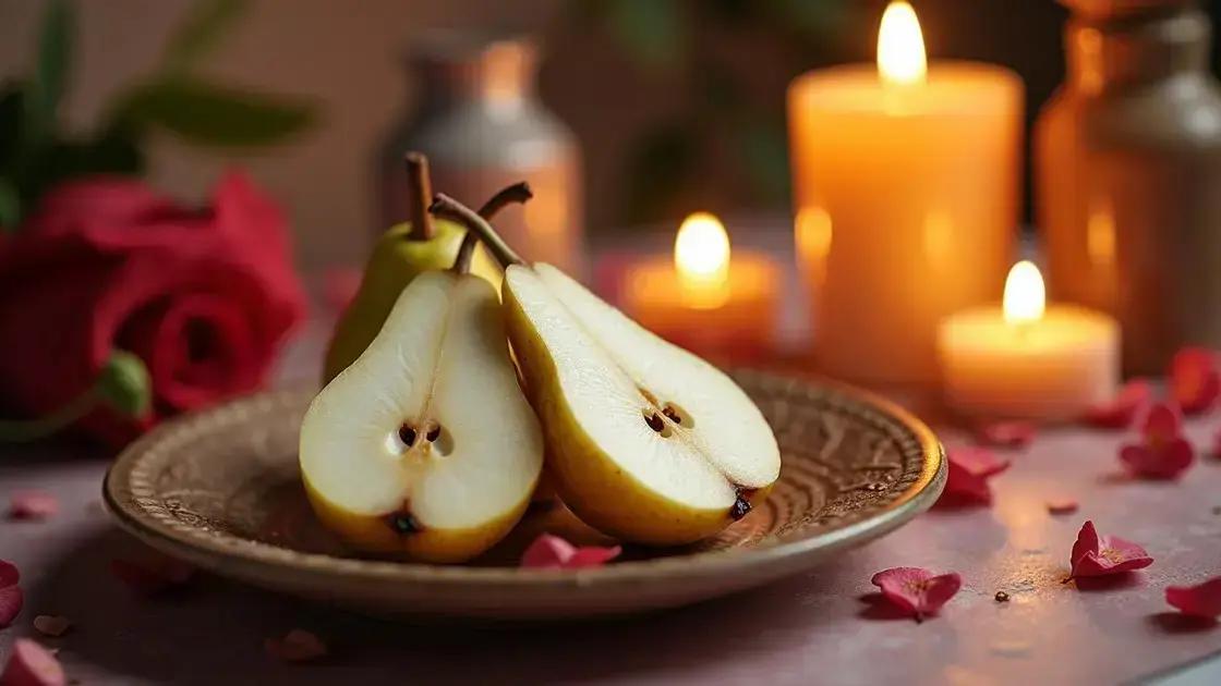 How Pears May Improve Sexual Health