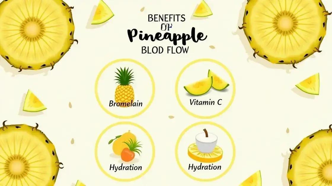 How Pineapple Affects Blood Flow