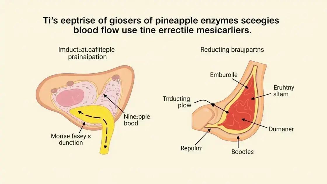 How Pineapple Enzymes Work for ED