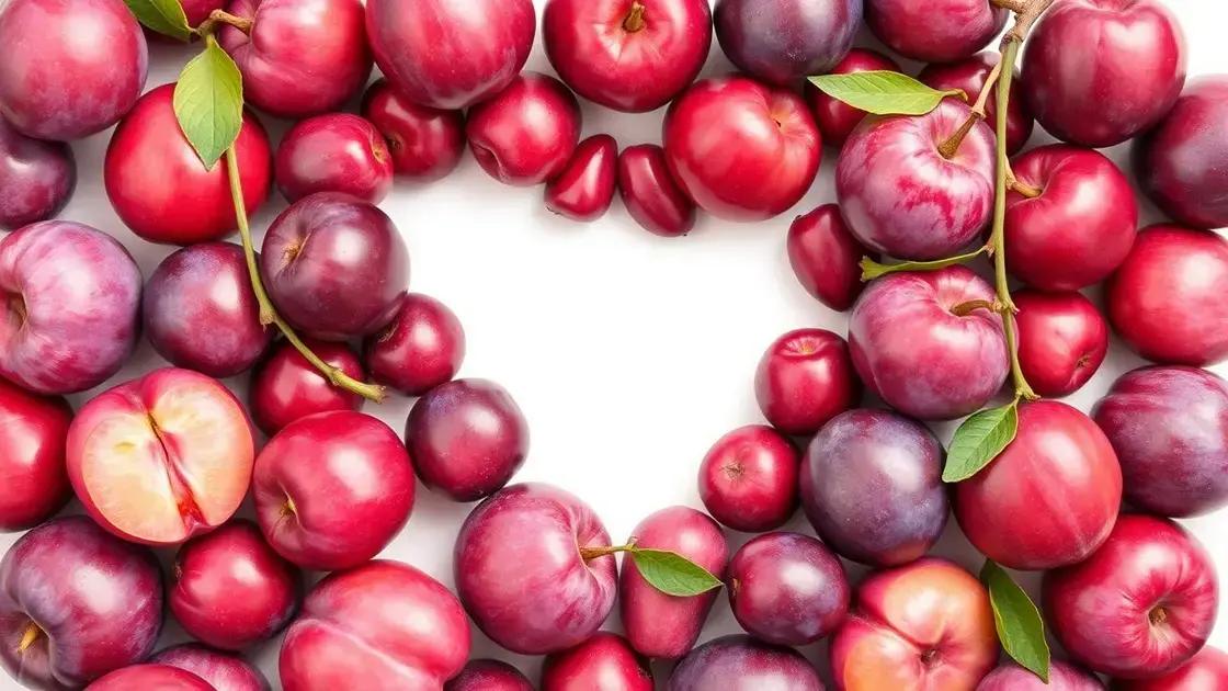 How Plums Enhance Circulation