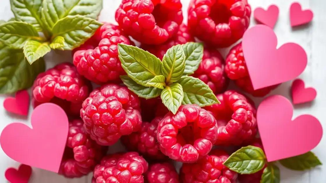How Raspberries May Influence Libido