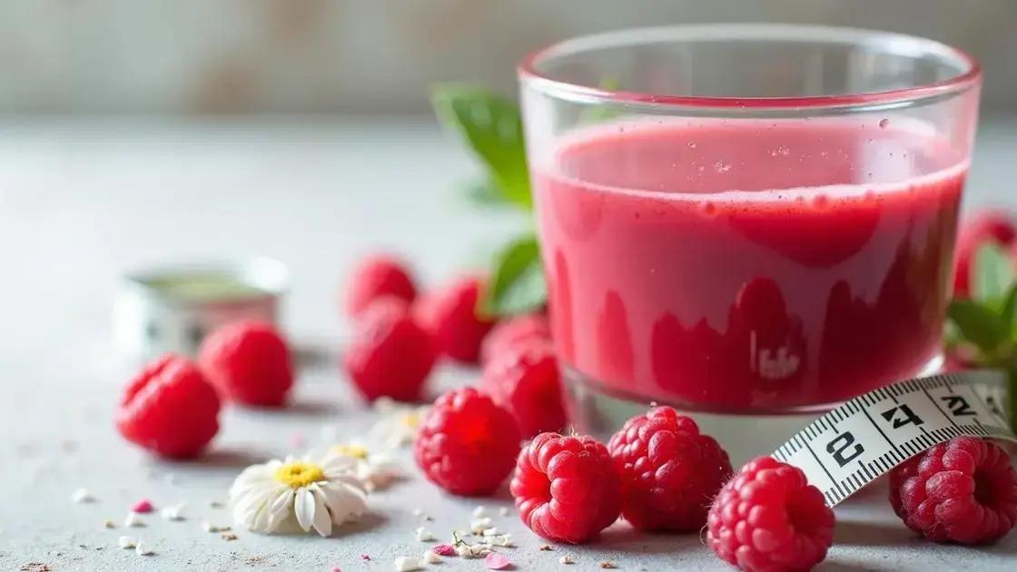 How Raspberry Juice Works for Sexual Health