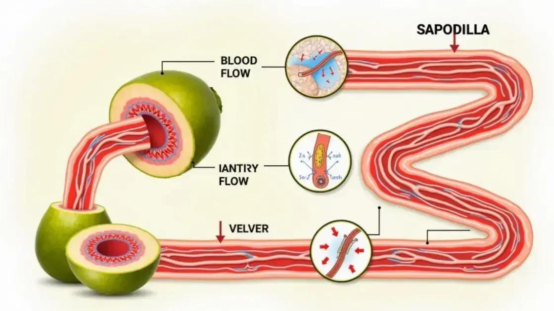 How Sapodilla Affects Blood Circulation