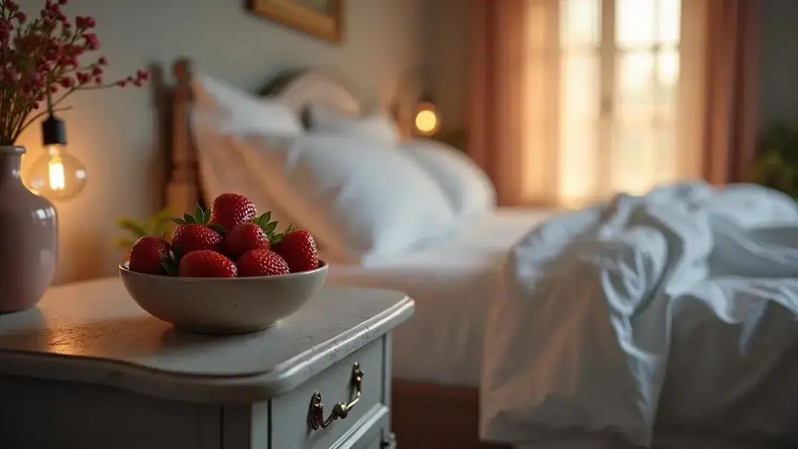 How Strawberries May Affect Sleep Quality