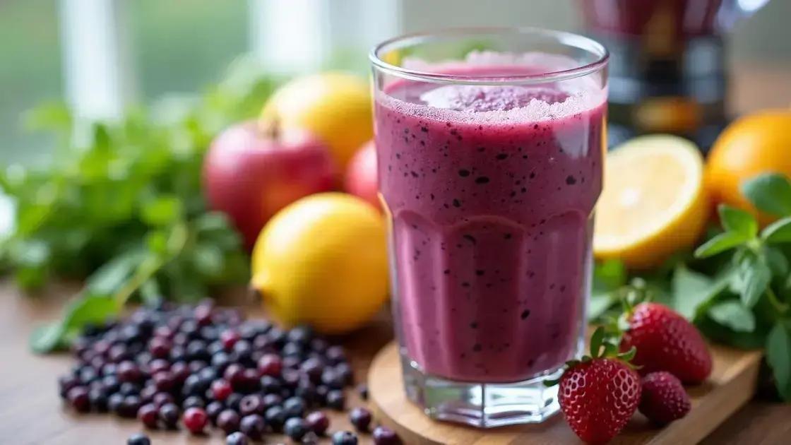 How to Add Elderberries to Your Smoothies