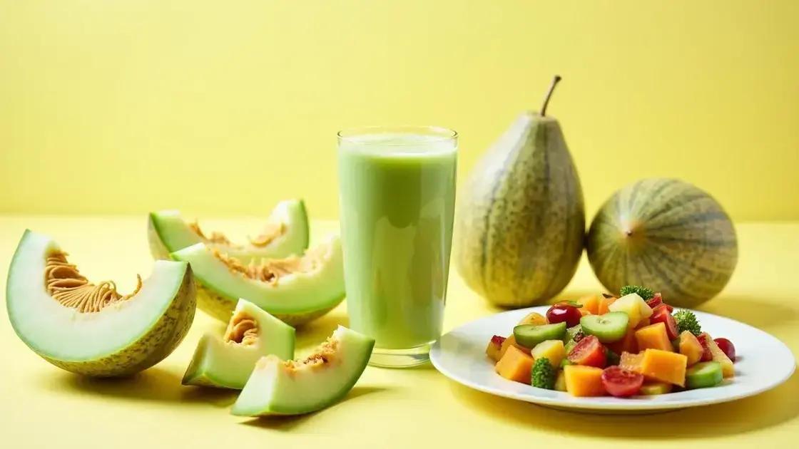 How to Include Honeydew Melon in Your Diet