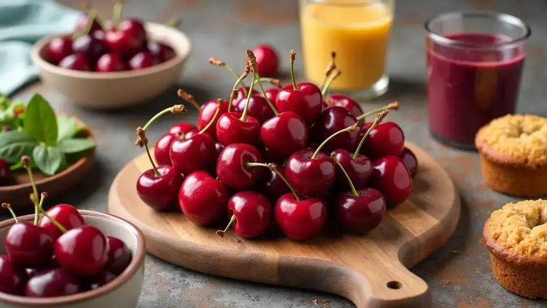How to Incorporate Cherries into Your Diet
