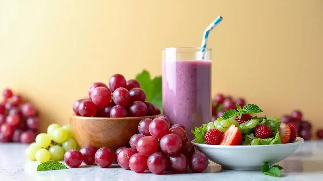 How to Incorporate Grapes into Your Diet