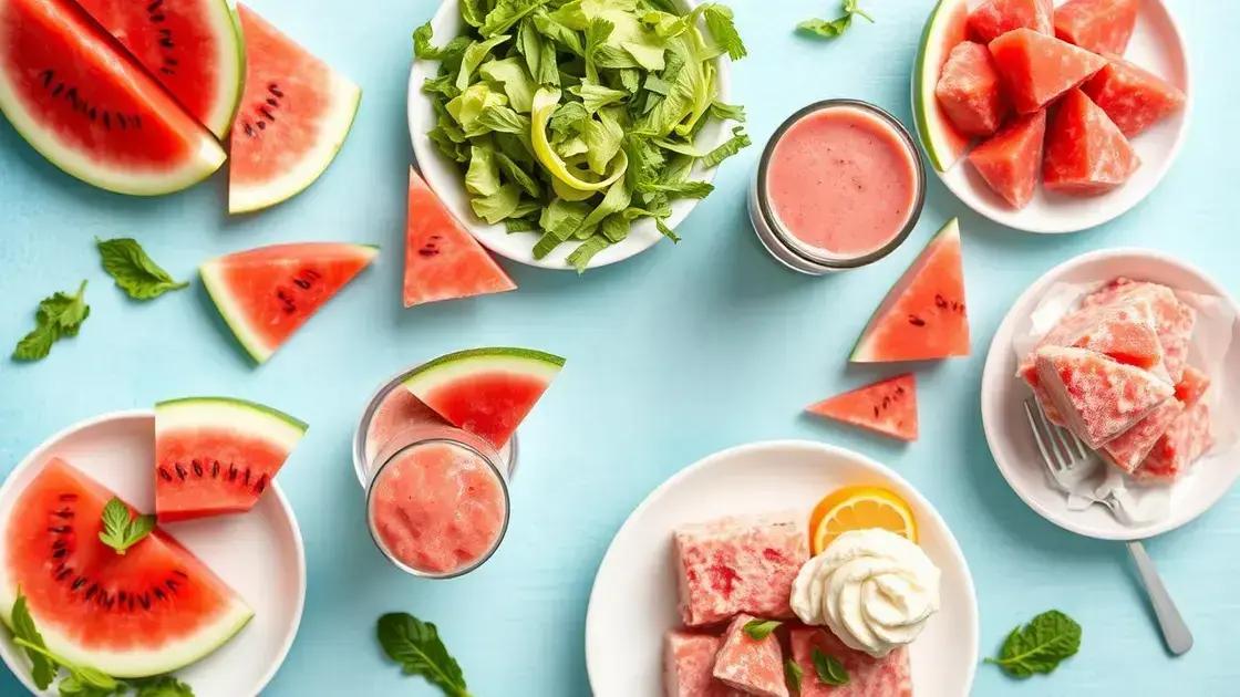 How to Incorporate Watermelon into Your Diet