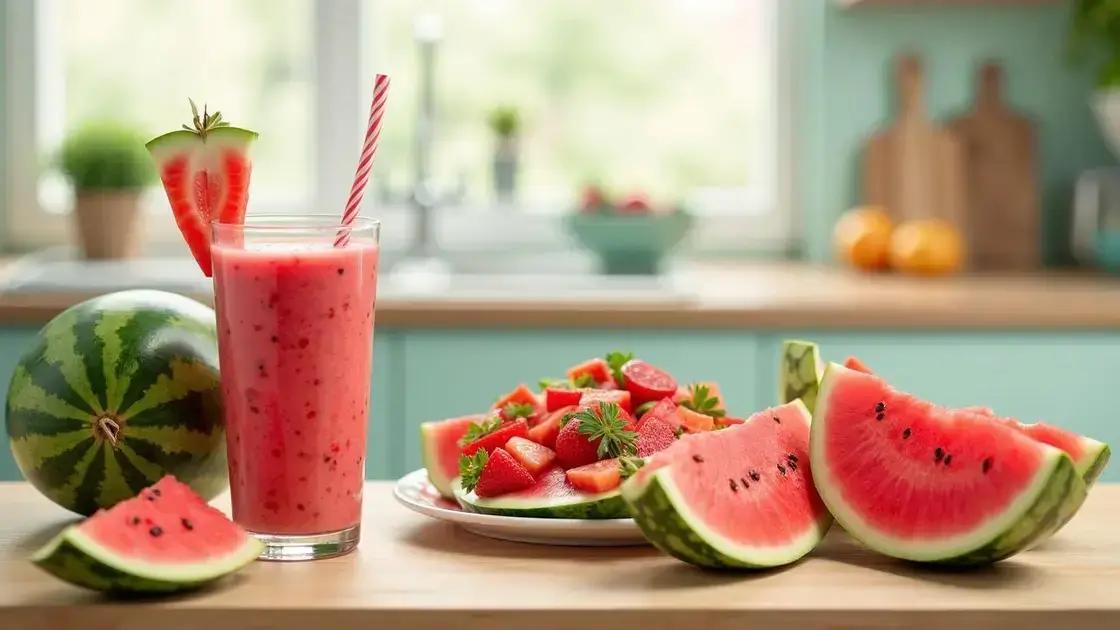 How to Incorporate Watermelon into Your Routine