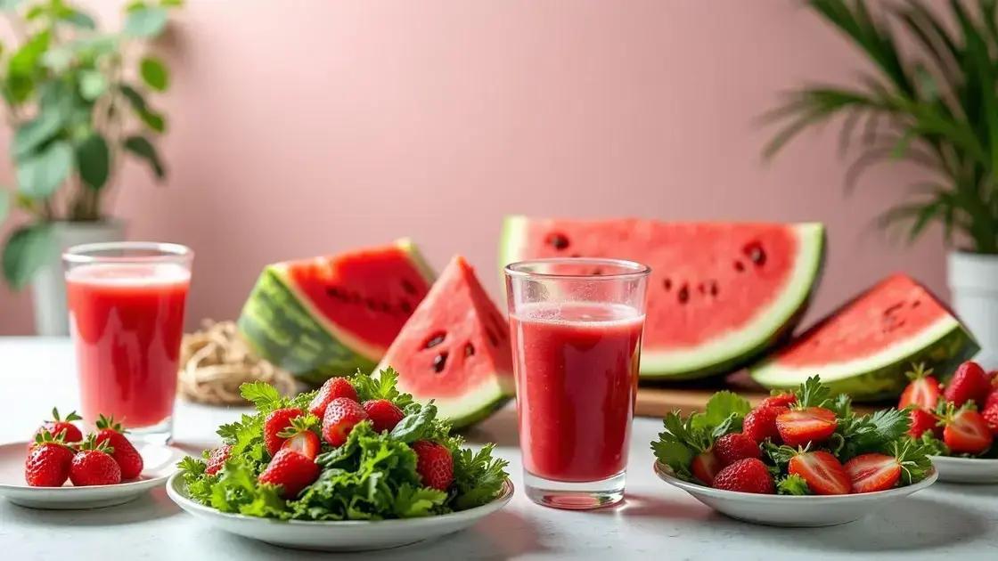 How to Incorporate Watermelon into Your Routine