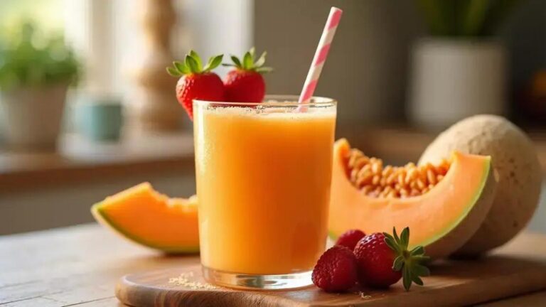 How to Make Cantaloupe Smoothies for Sexual Wellness