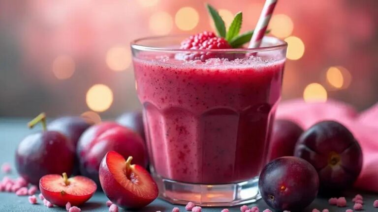 How to Make Plum Smoothies for Better Sexual Performance
