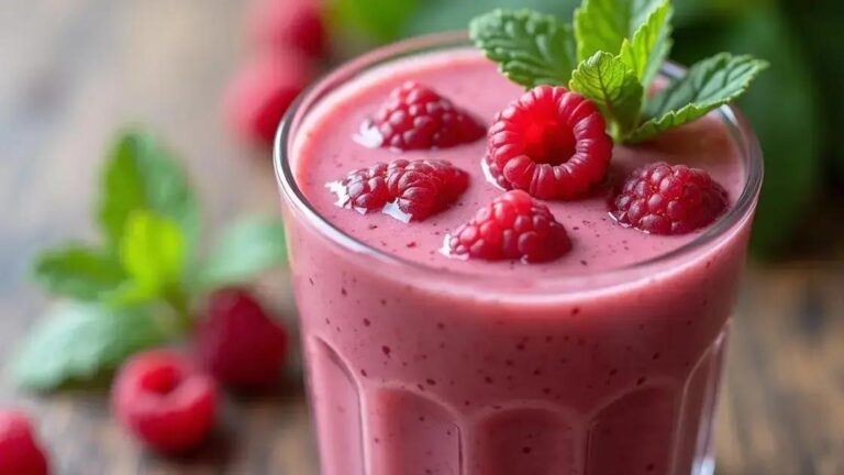 How to Make Raspberry Smoothies for Better Sexual Stamina