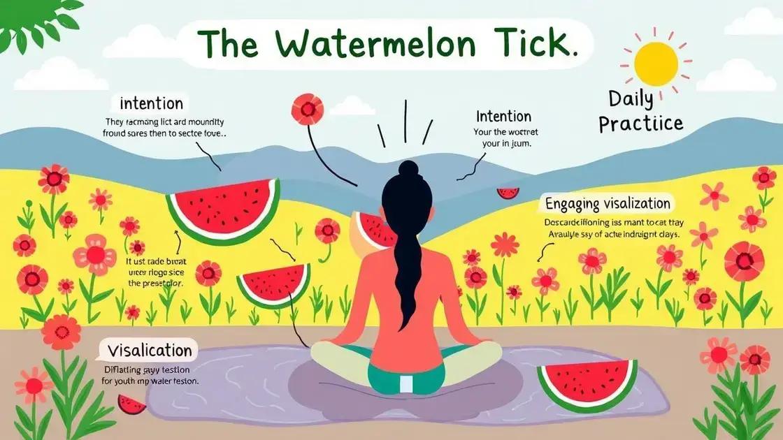 How to Make the Watermelon Trick More Effective