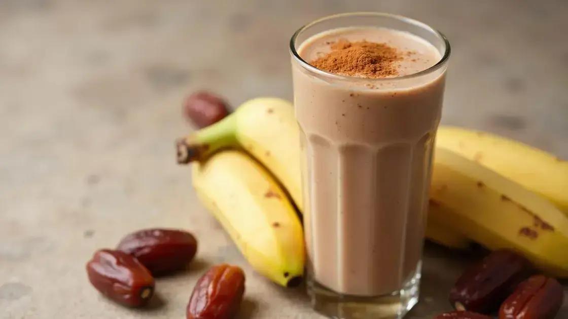 How to Prepare a Date Smoothie