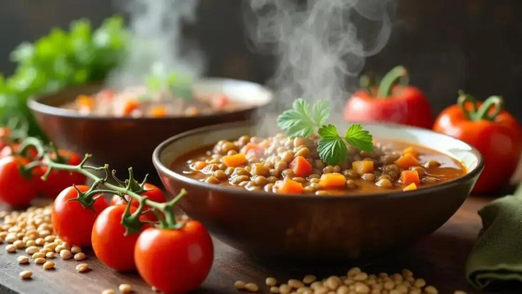 How to Prepare a High-Fiber Lentil and Vegetable Soup