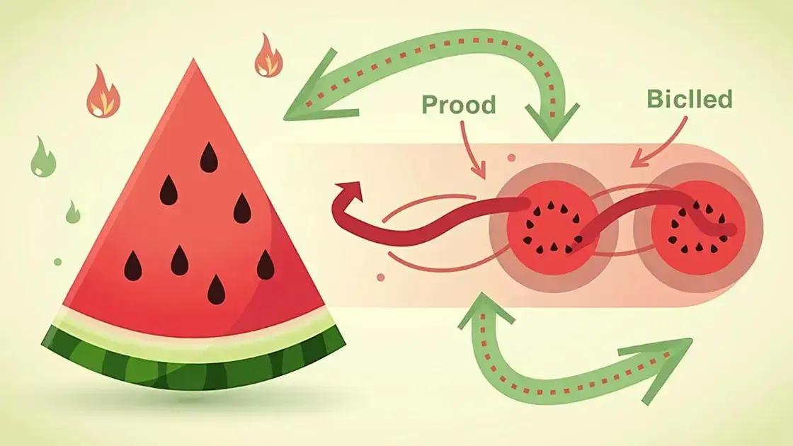 How Watermelon Enhances Blood Flow