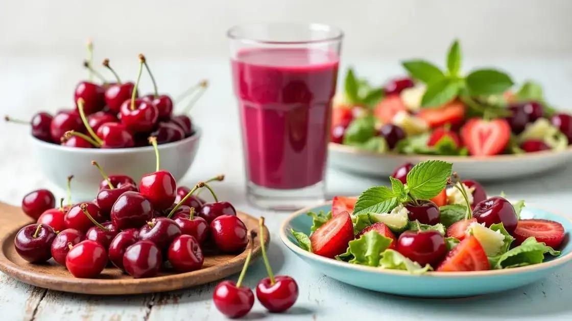 Including Cherries in Your Diet