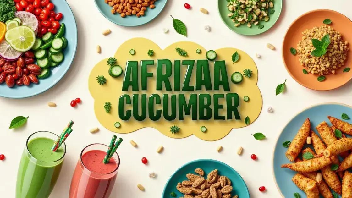 Incorporating African Cucumber into Your Diet