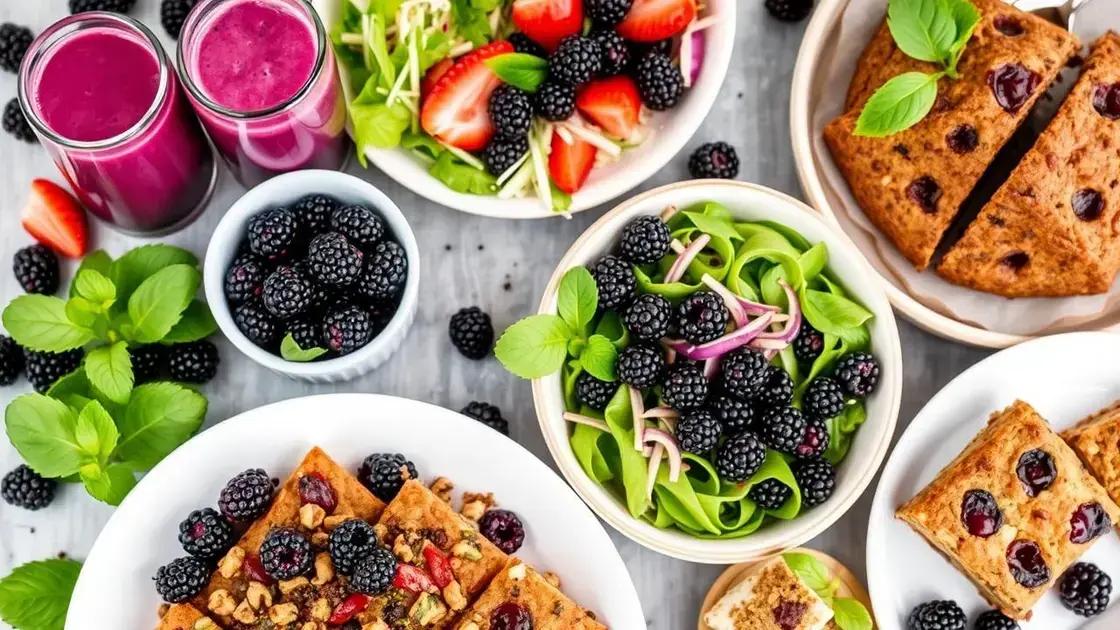 Incorporating Blackberries into Your Diet
