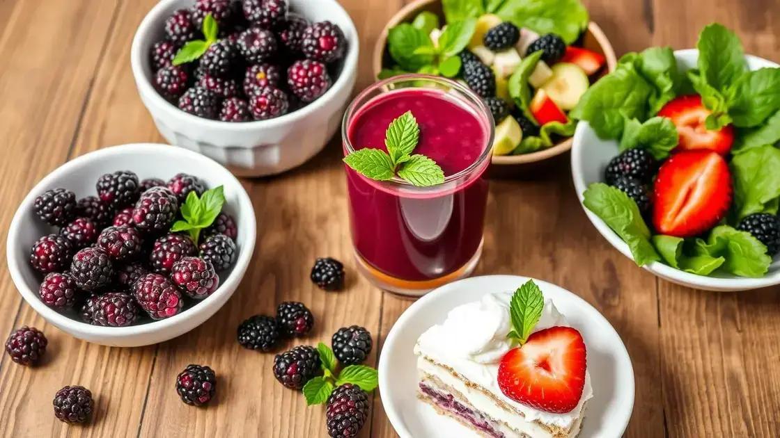 Incorporating Blackberries into Your Diet
